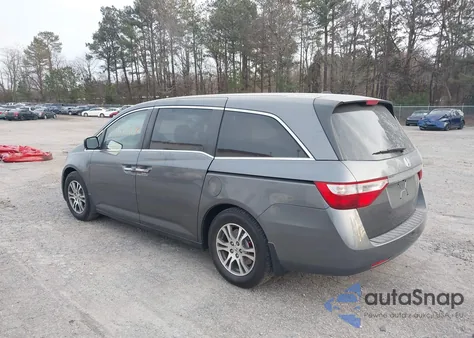 2012 Honda Odyssey Ex-L из США, поврежденный, VIN 5FNRL5H62CB061537